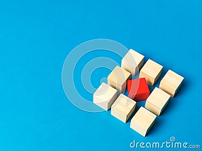 Diversity, individuality or difference concept. Stock Photo