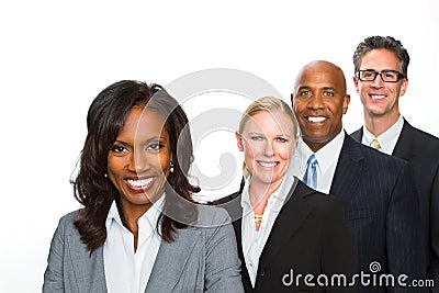 Divese group of business people. Stock Photo