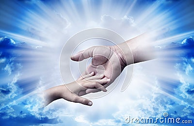 Divine love Stock Photo