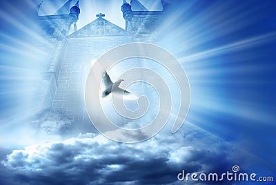 Divine spirit Stock Photo