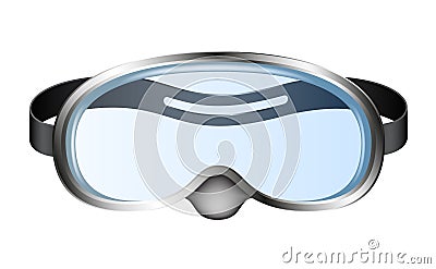 Diving goggles (diving mask) Stock Photo