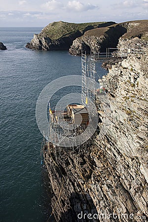 Diving Platform Stock Photo