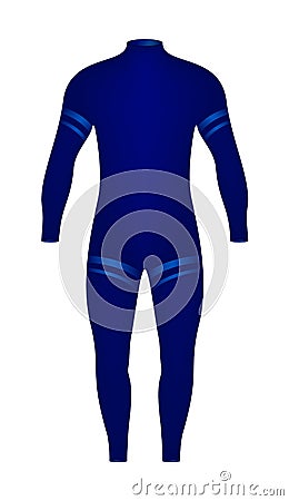 Diving suit Vector Illustration