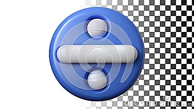 Division symbol, divide sign, math, mathematics, calculation, education, arithmetic png transparent image Generative AI Stock Photo