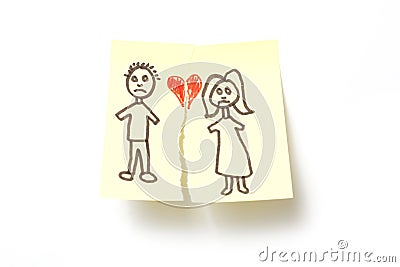 Divorce Stock Photo