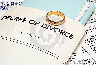 Divorce Stock Photo