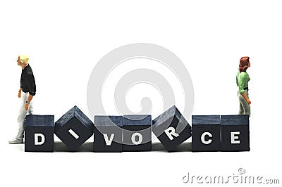 Divorce Stock Photo