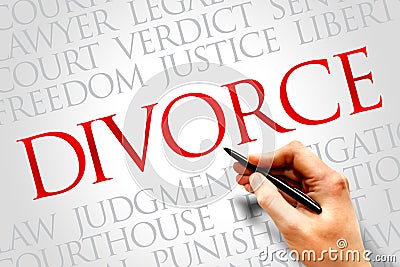 Divorce Stock Photo