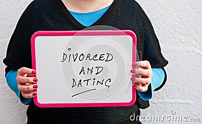 Divorced and dating Stock Photo