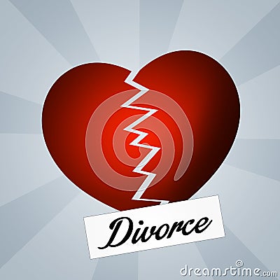 Divorced Stock Photo