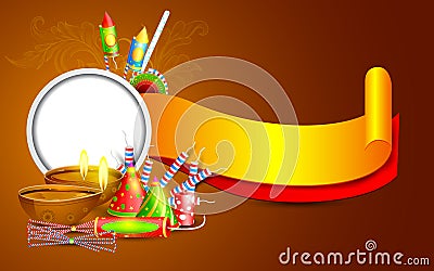 Diwali Banner Vector Illustration