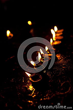 Diwali lights Stock Photo