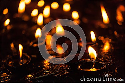 Diwali lights Stock Photo