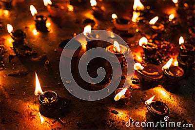 Diwali lights Stock Photo