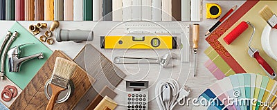 DIY and home renovation Stock Photo