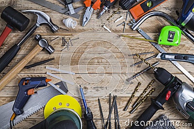 DIY Tools Stock Photo