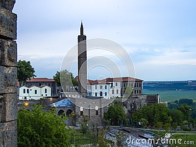 Diyarbakir Turkey hazreti Suleyman mosque Stock Photo