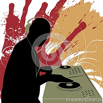 Dj Vector Illustration