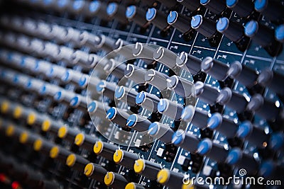 Dj equipment Stock Photo