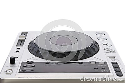 Dj mixer isolated Stock Photo