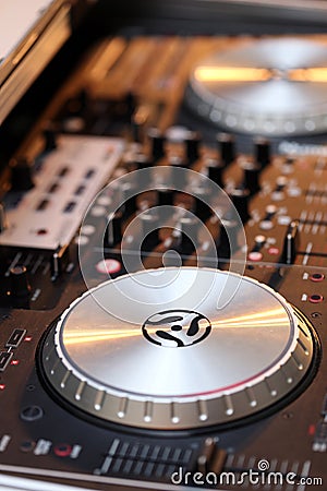 DJ set Stock Photo