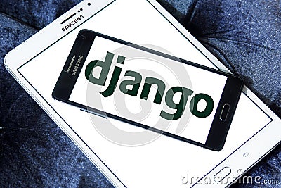 Django web framework logo Editorial Stock Photo
