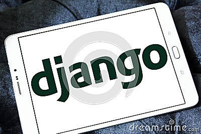 Django web framework logo Editorial Stock Photo