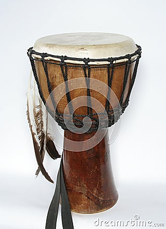 Djembe drum Stock Photo