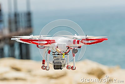 DJI Phantom drone Editorial Stock Photo