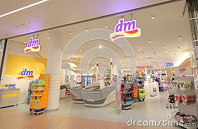 Dm drogerie markt store Berlin Germany Editorial Stock Photo