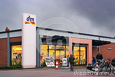 Dm-drogerie markt store Editorial Stock Photo