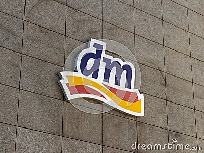 DM Drogeriemarkt Logo Sign Editorial Stock Photo