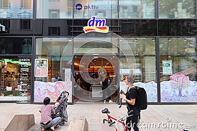DM store, Germany Editorial Stock Photo
