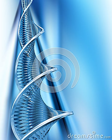 DNA abstract Stock Photo