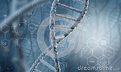 DNA molecule Stock Photo