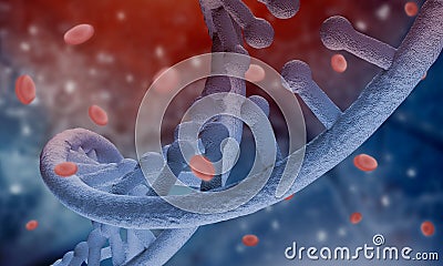 DNA molecule Stock Photo