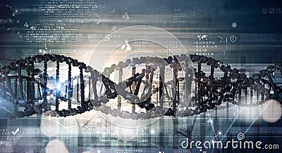 Dna molecule Stock Photo