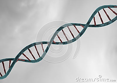 dna structure Stock Photo