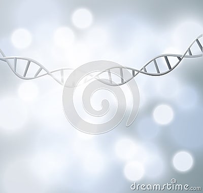 DNA vector background. EPS10 Vector Illustration