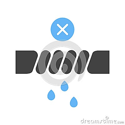 Do Not Wring icon vector image. Vector Illustration