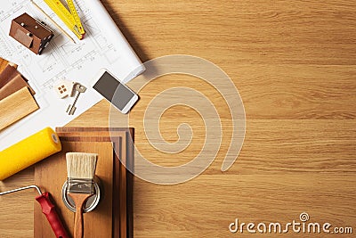 Do it yourself home remodeling Stock Photo