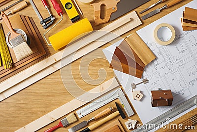 Do it yourself home remodeling Stock Photo