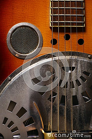 Dobro Guitar Stock Photo