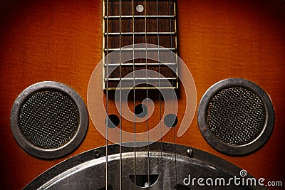 Dobro Guitar Stock Photo