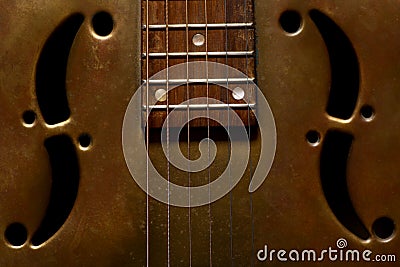 Dobro Guitar Stock Photo