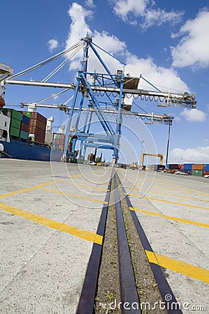 Dock At Limassol Cyprus Stock Photo