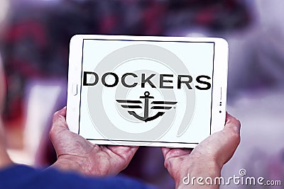 Dockers clothing brand logo Editorial Stock Photo