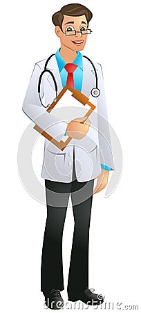 Doctor Vector Illustration