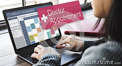 Doctor Appointment Diagnosis Treatment Medical Concept Stock Photo