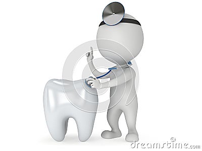Doctor checkup healthy tooth Stock Photo